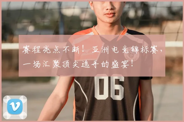 赛程亮点不断!亚洲电竞锦标赛,一场汇聚顶尖选手的盛宴!